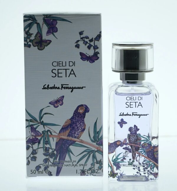 Salvatore Ferregamo Salvatore Ferragamo Cieli Di Seta Eau de Parfum for Unisex – 1.7 oz