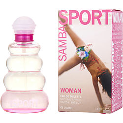 Samba Sport by Perfumers Workshop EDT Spray 3.4 oz