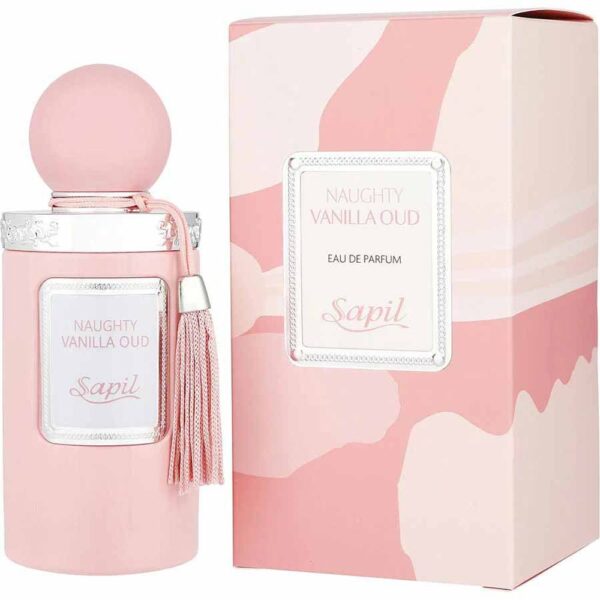 Sapil Naughty Vanilla Oud Eau de Parfum for Unisex – 3.4 oz