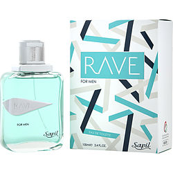 Sapil Rave For Men EDT Spray 3.3 oz