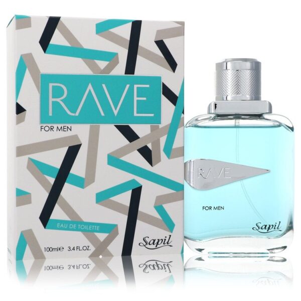 Sapil Rave Eau de Toilette for Men – 3.3 oz