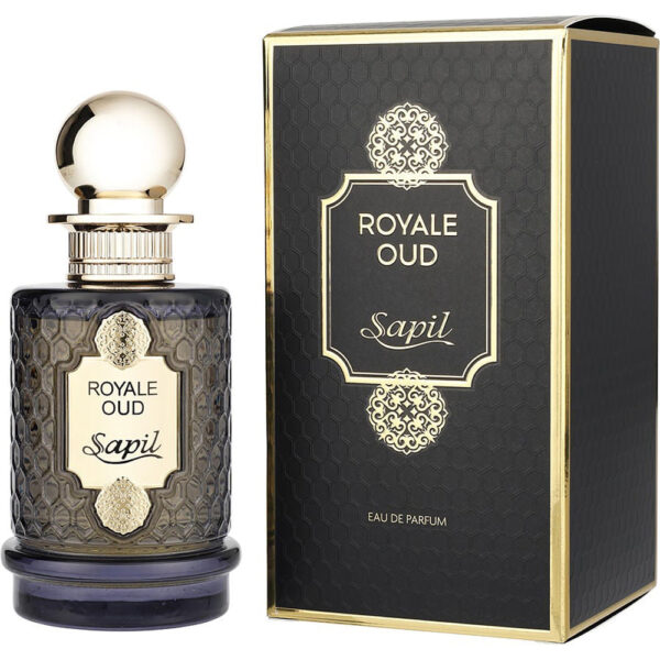 Sapil Royale Oud Eau de Parfum for Men – 3.4 oz