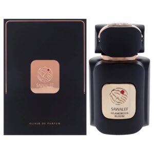 Sawalef Glamorous Bloom Elixir de Parfum for Women – 2.7 oz