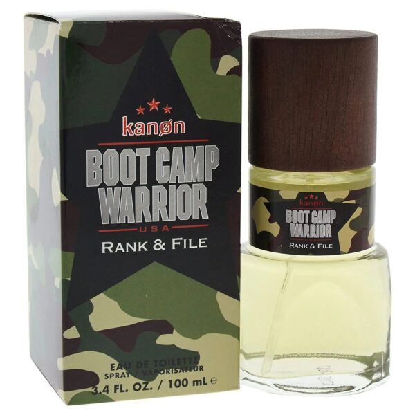 Scannon Kanon Boot Camp Warrior Rank File Eau de Toilette for Men – 3.3 oz