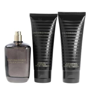 Sean John Unforgivable 3 piece Eau de Toilette for Men – 3 piece gift set