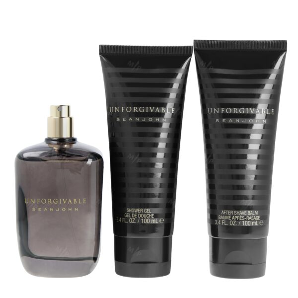 Sean John Unforgivable 3 piece Eau de Toilette for Men – 3 piece gift set