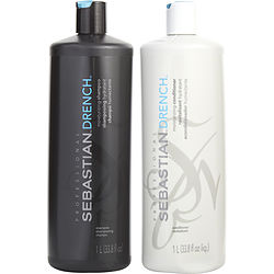Sebastian by Sebastian DRENCH SHAMPOO AND CONDITIONER 33.8 OZ DUO