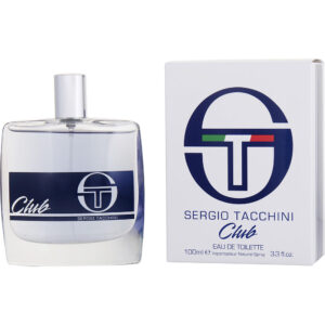 Sergio Tacchini Club Eau de Toilette for Men – 3.3 oz