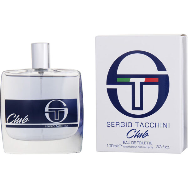 Sergio Tacchini Club Eau de Toilette for Men – 3.3 oz