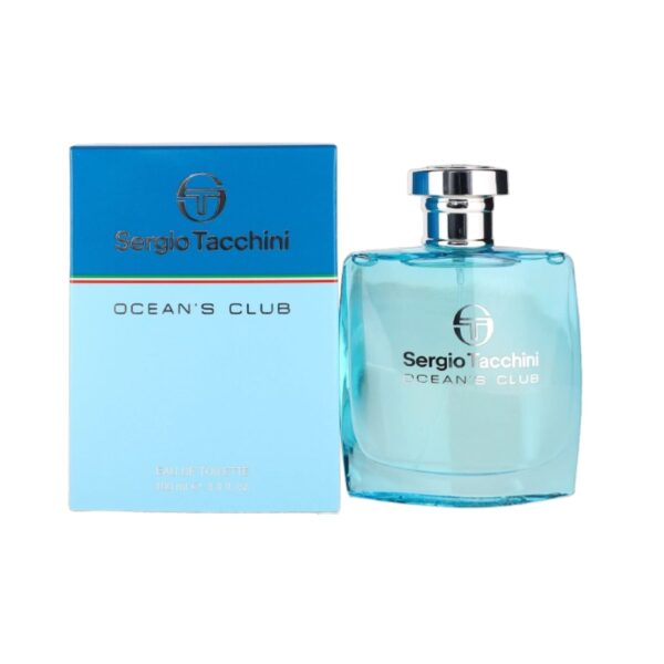 Sergio Tacchini Ocean's Club Eau de Toilette for Men – 3.4 oz