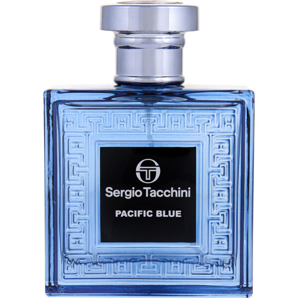 Sergio Tacchini Pacific Blue EDT Spray 3.4 oz for Men