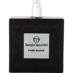 Sergio Tacchini Pure Black EDT SPRAY 3.4 OZ *TESTER for MEN