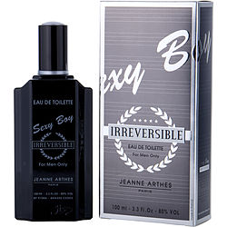 Sexy Boy Irreversible by Jeanne Arthes EDT Spray 3.3 oz