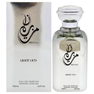 Sezan Mezyan Light Oud Eau de Parfum for Women – 3.4 oz