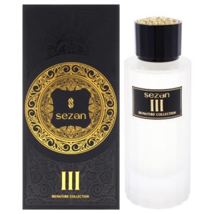 Sezan Signature Collection III Eau de Parfum for Men – 3.4 oz