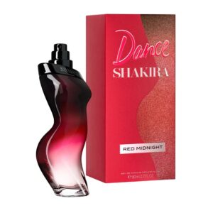 Shakira Dance Red Midnight Eau de Toilette for Women – 2.7 oz