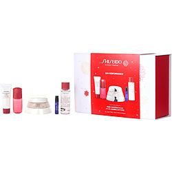 Shiseido by Shiseido Bio Performance Set: Bio Performance Absolute Super Revitalizing Cream 50ml + Clarifying Cleansing Foam 15ml + Balancing Lotion 30ml + Ultimune Energizing Concentrated Serum 10ml + Ginza Night Intense Eau de Parfum Spray 0.6ml -5pcs