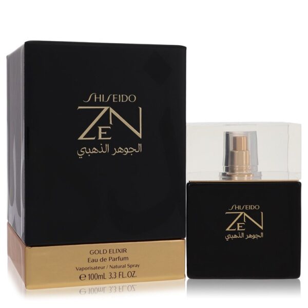 Shiseido Zen Gold Elixir Eau de Parfum for Women – 3.3 oz