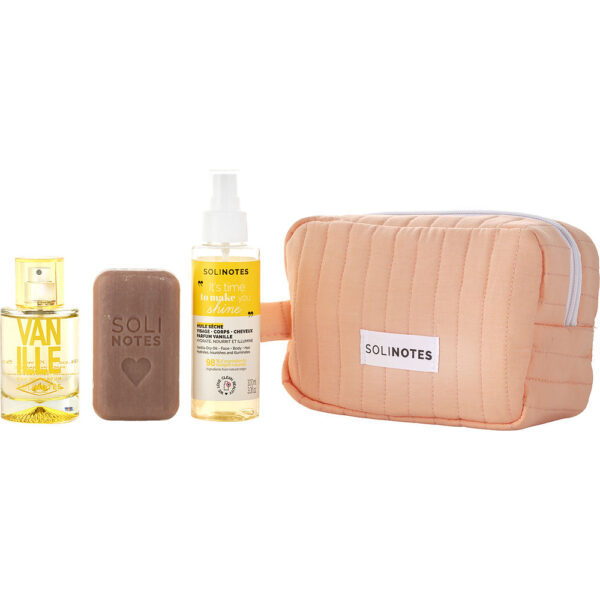 Solinotes Vanilla for UNISEX — Eau de Parfum, Soap & Dry Oil Set