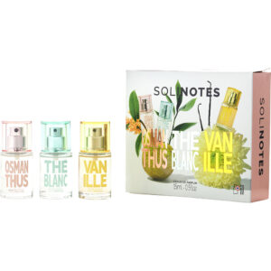 Solinotes Variety 3-Piece Eau de Parfum Gift Set for Unisex