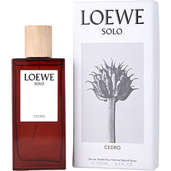 Solo Loewe Cedro EDT Spray 3.4 oz for Men