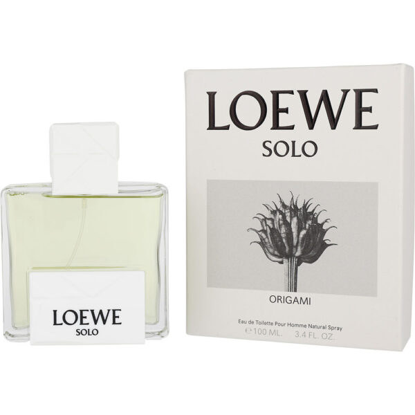 Solo Loewe Origami Eau de Toilette for Men – 3.4 oz