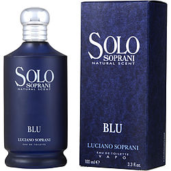 Solo Soprani Blu by Luciano Soprani EDT Spray 3.3 oz