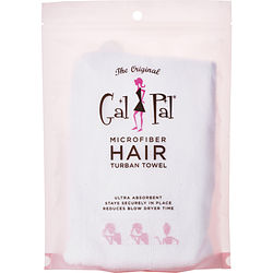 Spa Accessories Microfiber Hair Turban - Quick-Dry White