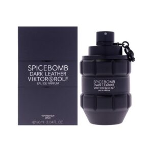 Spicebomb Dark Leather Eau de Parfum Spray for Men | 3.0 oz