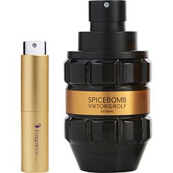 Spicebomb Extreme by Viktor & Rolf Travel Spray 0.27 oz for Men