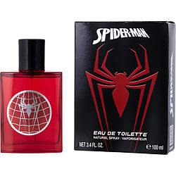Spiderman Black by Marvel EDT Spray 3.4 oz for Men