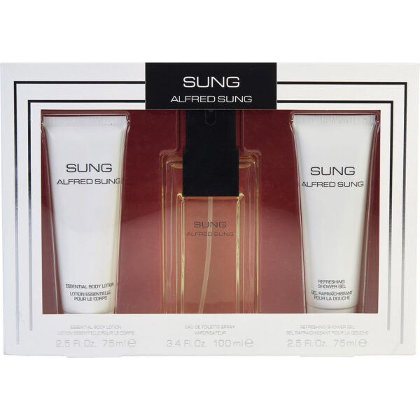 Sung by Alfred Sung Women's 3-Piece Fragrance Gift Set