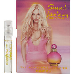 Sunset Fantasy Britney Spears EDT Spray Vial on Card for Women