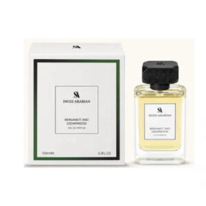 Swiss Arabian Bergamot And Cedarwood Eau de Parfum for Men – 3.4 oz