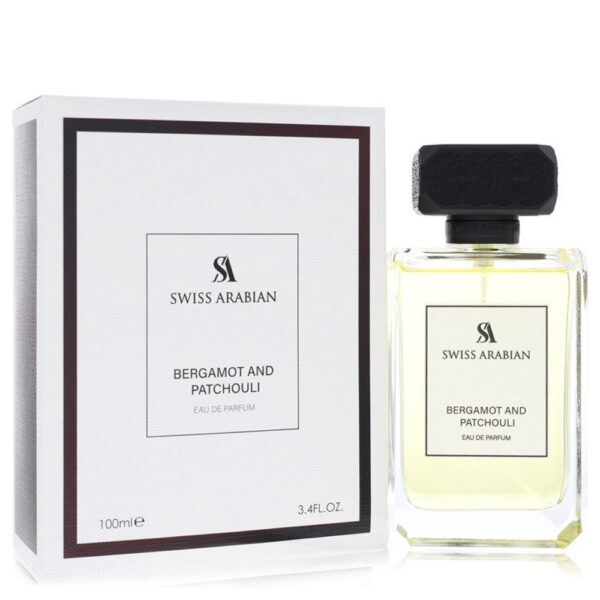 Swiss Arabian Bergamot and Patchouli Eau de Parfum for Men – 3.4 oz