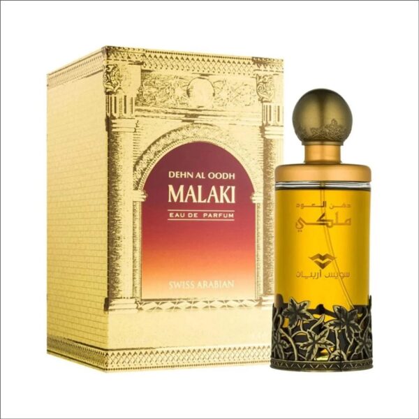 Swiss Arabian Dehn El Oud Malaki Eau de Parfum for Unisex – 3.4 oz