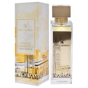 Swiss Arabian Essence Of Casablanca Extrait de Parfum for Unisex – 3.4 oz