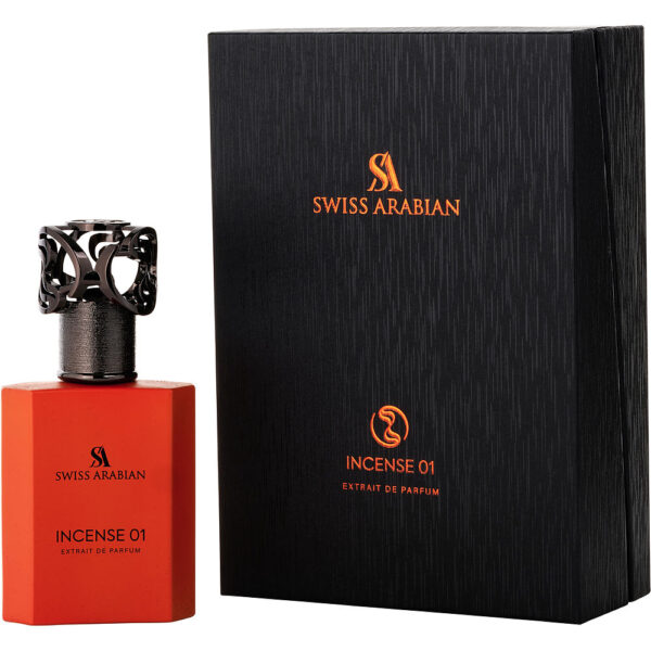 Swiss Arabian Incense 01 Extrait de Parfum for Unisex – 1.6 oz