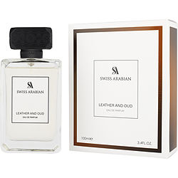 Swiss Arabian Leather & Oud EDP Spray 3.4 oz for Unisex