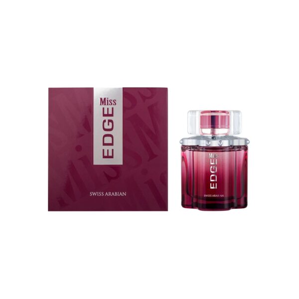 Swiss Arabian Miss Edge Eau de Parfum for Women – 3.4 oz