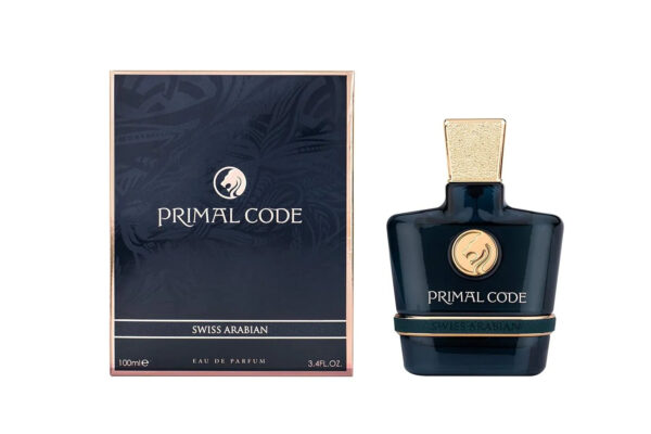 Swiss Arabian Primal Code Eau de Parfum for Men – 3.4 oz