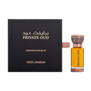 Swiss Arabian Private Oud Perfume Oil for Unisex – 0.4 oz