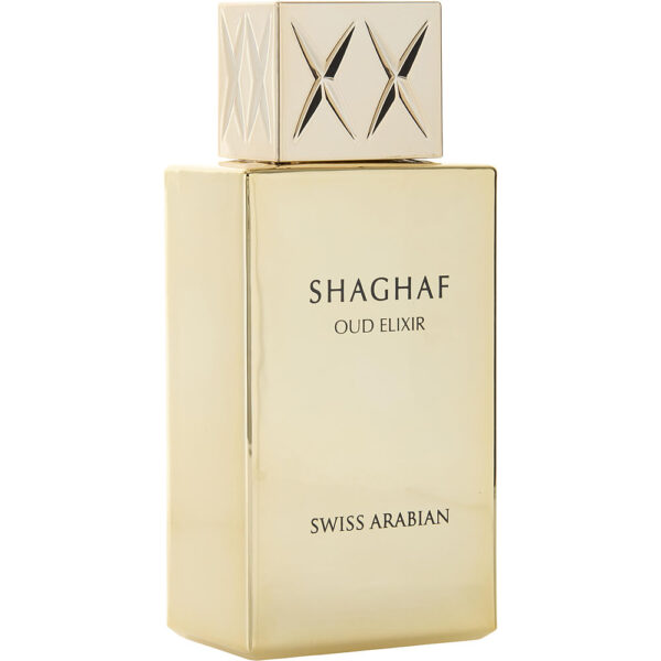 Swiss Arabian Shaghaf Oud Elixir * Eau de Parfum for Unisex – 2.5 oz