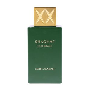 Swiss Arabian Shaghaf Oud Royale Eau de Parfum for Unisex – 2.5 oz