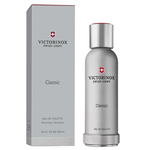 Victorinox Swiss Army Classic Eau de Toilette for Men – 3.4 oz