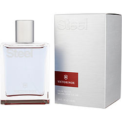 Swiss Army Steel by Victorinox EDT Spray 3.4 oz for Men