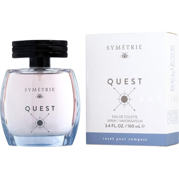 Symétrie Quest Eau de Toilette for Men – 3.4 oz