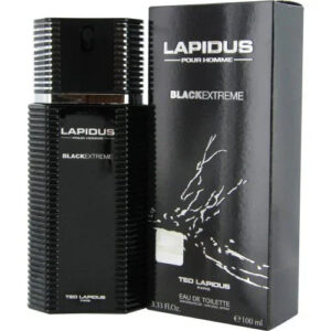 Ted Lapidus Black Extreme Eau de Toilette for Men – 3.3 oz