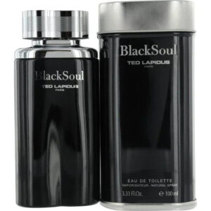 Ted Lapidus Black Soul Eau de Toilette for Men – 3.3 oz
