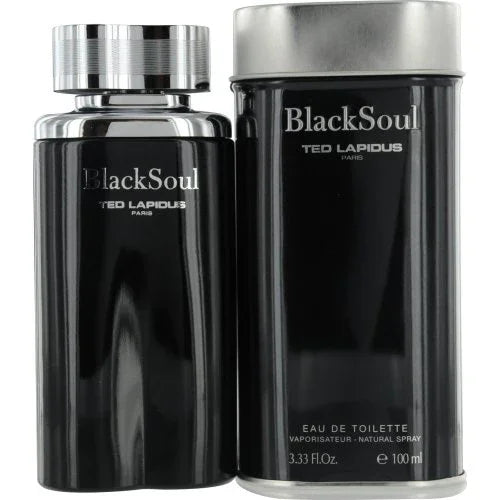 Ted Lapidus Black Soul Eau de Toilette for Men – 3.3 oz